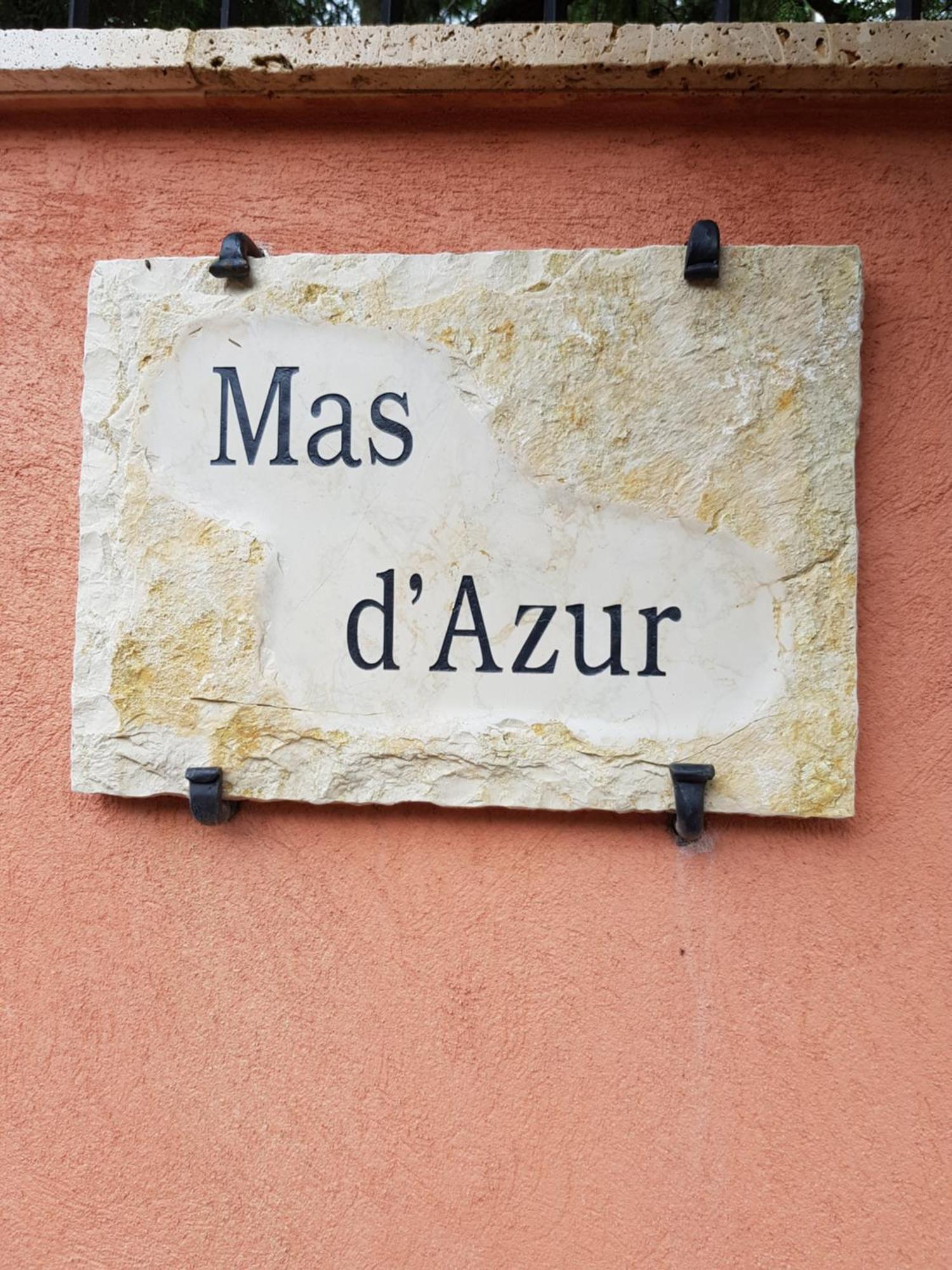 לינה וארוחת בוקר רוקפור-לה-פה Mas D'Azur מראה חיצוני תמונה